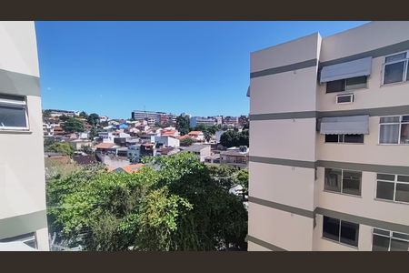 Vista da Sala  de apartamento à venda com 2 quartos, 54m² em Pechincha, Rio de Janeiro