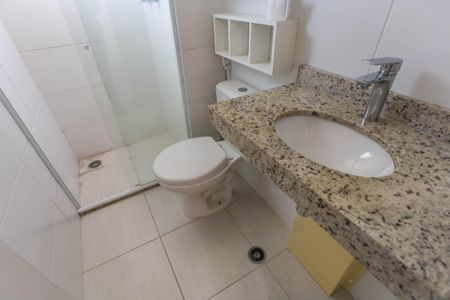 Apartamento para alugar com 62m², 3 quartos e 1 vagaBanheiro da suíte 