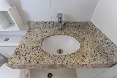 Apartamento para alugar com 62m², 3 quartos e 1 vagaBanheiro da suíte 