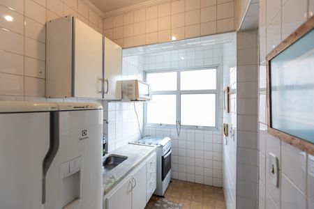 Cozinha de apartamento para alugar com 1 quarto, 55m² em Cambuí, Campinas