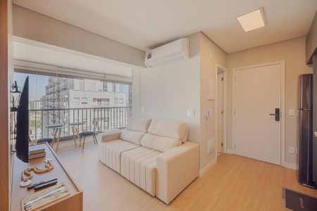 Sala de apartamento para alugar com 1 quarto, 44m² em Pinheiros, São Paulo