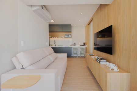 Sala de apartamento para alugar com 1 quarto, 44m² em Pinheiros, São Paulo