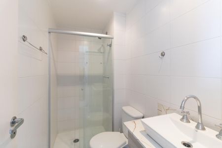 Banheiro de apartamento à venda com 1 quarto, 53m² em Jardim Celeste, São Paulo