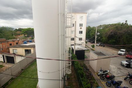 Vista da Sala de apartamento para alugar com 2 quartos, 45m² em Campo Grande, Rio de Janeiro