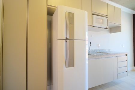 Cozinha de kitnet/studio para alugar com 1 quarto, 27m² em Tatuapé, São Paulo