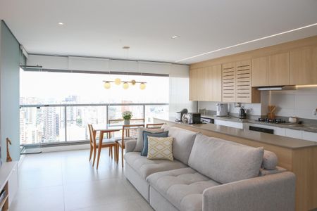 Sala de apartamento à venda com 2 quartos, 80m² em Perdizes, São Paulo