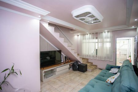 Sala de casa para alugar com 3 quartos, 72m² em Conceição, Diadema