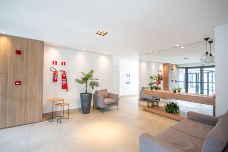 Apartamento à venda com 38m², 1 quarto e 1 vaga Apartamento à venda com 38m², 1 quarto e 1 vagaHall de entrada