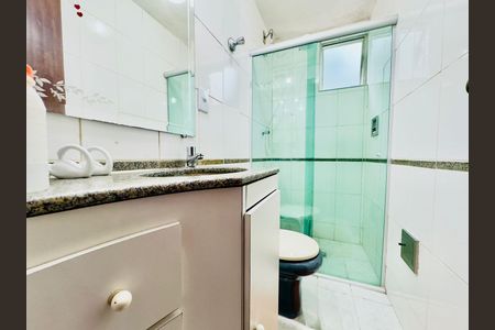 Banheiro de apartamento para alugar com 3 quartos, 70m² em Palmares, Belo Horizonte