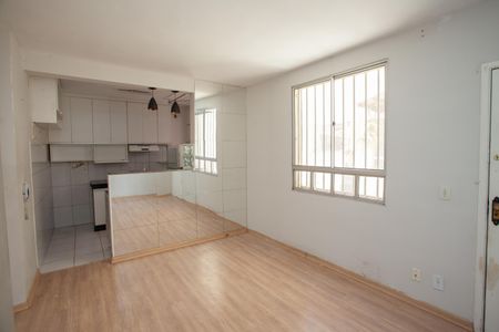 Sala de apartamento para alugar com 2 quartos, 45m² em Fonte Grande, Contagem