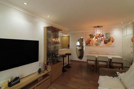 Sala  de apartamento à venda com 2 quartos, 70m² em Vila Lusitania, São Bernardo do Campo