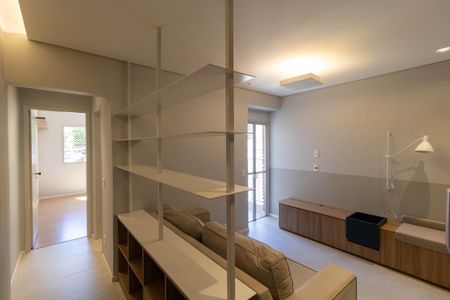 Salas de apartamento à venda com 1 quarto, 50m² em Cambuí, Campinas