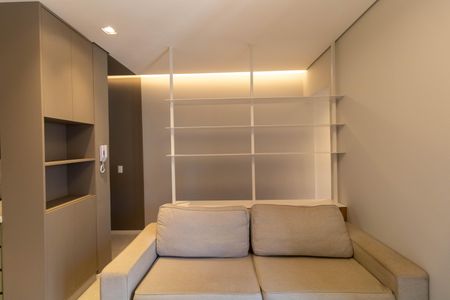 Salas de apartamento à venda com 1 quarto, 50m² em Cambuí, Campinas