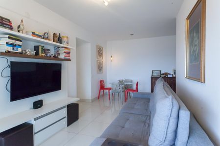sala de apartamento à venda com 3 quartos, 95m² em Caiçaras, Belo Horizonte