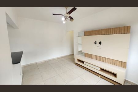Sala de apartamento para alugar com 1 quarto, 50m² em Marapé, Santos