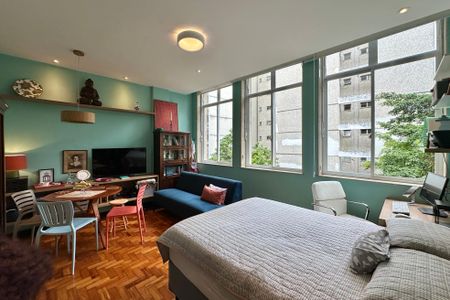 Apartamento à venda com 41m², 1 quarto e sem vaga Apartamento à venda com 41m², 1 quarto e sem vagaSala/Quarto
