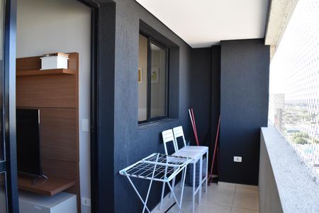 Sacada de apartamento para alugar com 1 quarto, 46m² em Bigorrilho, Curitiba
