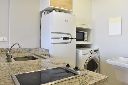 Apartamento para alugar com 46m², 1 quarto e 1 vagaCozinha e Área de Serviço