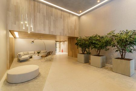 Apartamento para alugar com 75m², 2 quartos e 2 vagas Apartamento para alugar com 75m², 2 quartos e 2 vagasHall social