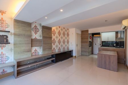 Sala de apartamento à venda com 3 quartos, 76m² em Tristeza, Porto Alegre