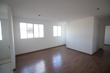 Sala de apartamento para alugar com 1 quarto, 46m² em Novo Riacho, Contagem