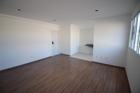 Sala de apartamento para alugar com 1 quarto, 46m² em Novo Riacho, Contagem