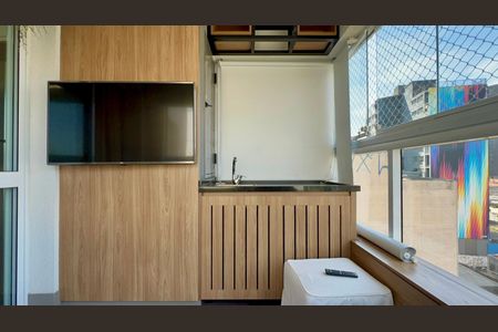 Varanda de apartamento para alugar com 1 quarto, 35m² em Pinheiros, São Paulo