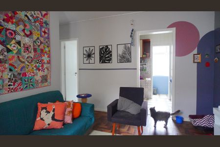 Sala  de apartamento à venda com 4 quartos, 82m² em Teresópolis, Porto Alegre