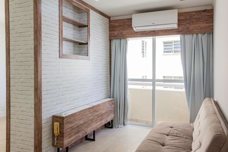 Sala/Cozinha de apartamento para alugar com 1 quarto, 59m² em Perdizes, São Paulo