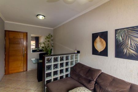 Sala de apartamento à venda com 2 quartos, 50m² em Vila Industrial, São Paulo