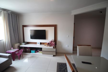 Sala de apartamento à venda com 3 quartos, 116m² em Diamante, Belo Horizonte