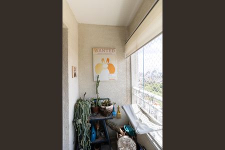 Varanda da Sala de apartamento à venda com 2 quartos, 45m² em Vila das Merces, São Paulo
