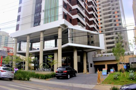 Apartamento à venda com 77m², 2 quartos e 1 vagaFachada do imóvel