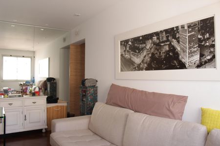 sala  de apartamento à venda com 1 quarto, 51m² em Vila Buarque, São Paulo