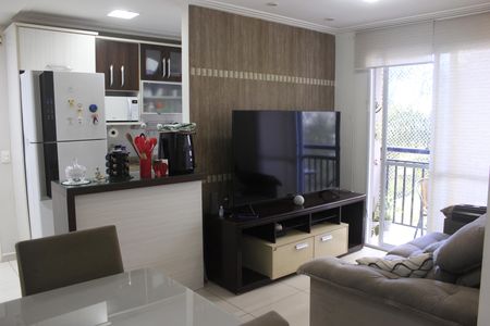 Sala de apartamento para alugar com 2 quartos, 50m² em Vila Augusta, Guarulhos
