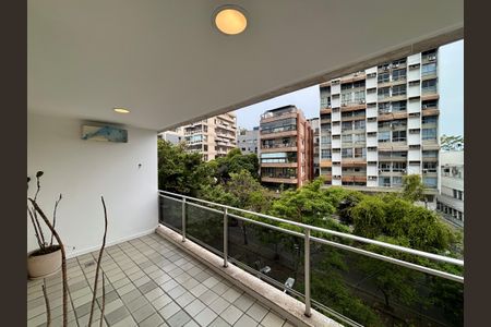 Varanda de apartamento para alugar com 3 quartos, 80m² em Lagoa, Rio de Janeiro