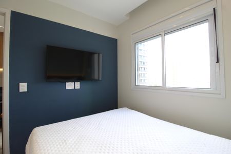 Quarto Suíte de apartamento para alugar com 1 quarto, 25m² em Vila Olímpia, São Paulo