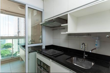 Apartamento para alugar com 34m², 1 quarto e 1 vagaCozinha Americana