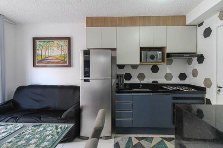 Sala/Cozinha de apartamento à venda com 2 quartos, 44m² em Vila Graciosa, São Paulo