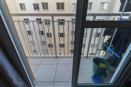 Varanda da Sala de apartamento à venda com 2 quartos, 44m² em Vila Graciosa, São Paulo
