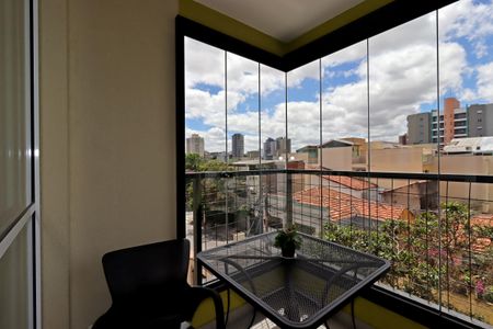 Varanda da Sala de apartamento à venda com 2 quartos, 53m² em Vila Sao Pedro, Santo André