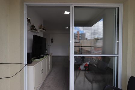 Varanda da Sala de apartamento à venda com 2 quartos, 53m² em Vila Sao Pedro, Santo André