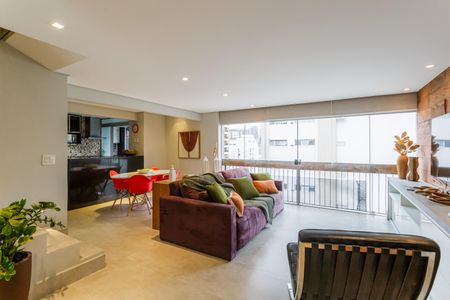 Sala de apartamento para alugar com 2 quartos, 100m² em Itaim Bibi, São Paulo