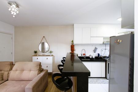 Sala de apartamento à venda com 2 quartos, 58m² em Vila Oeste, Belo Horizonte