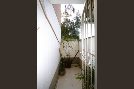 Varanda da Sala de apartamento à venda com 2 quartos, 58m² em Vila Oeste, Belo Horizonte