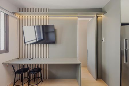 Sala de apartamento para alugar com 1 quarto, 25m² em Pinheiros, São Paulo