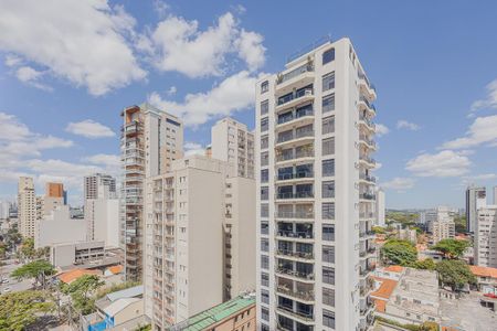 Vista da Suíte de apartamento para alugar com 1 quarto, 25m² em Pinheiros, São Paulo