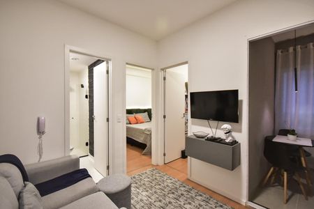 Sala de apartamento para alugar com 2 quartos, 29m² em Jardim Monte Kemel, São Paulo