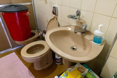 Banheiro de apartamento para alugar com 1 quarto, 37m² em Santa Cecília, São Paulo