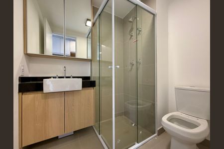 Studio para alugar com 18m², 0 quarto e sem vaga Studio para alugar com 18m², 0 quarto e sem vagaBanheiro
